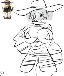 beekeeper beatrix from bedwars (easy.gg) by at.scribble