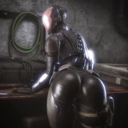 1girls 2018 3d animated armor ass ass_shake back bent_over big_ass big_butt bodysuit chinese_stealth_suit clothed clothed_female computer electronics fallout fallout_4 female female_only firearm gloves gun helmet human knife large_ass looking_at_viewer looking_back masked masked_female no_penetration no_sex no_sound pip-boy presenting presenting_ass shaking_ass shaking_butt skin_tight solo solo_female standing suit table tagme text thick_thighs twerk twerking valkyrq video watermark weapon wide_hips wristwear