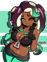 marina (splatoon) from nintendo by nyazuliart