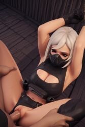 hush (fortnite) from fortnite by shindhas
