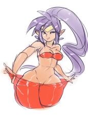 shantae (character) from shantae by mandragoria