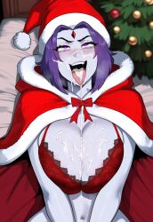 raven (dc) from christmas by juuicyai