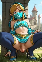 gerudo link from breath of the wild by theneji