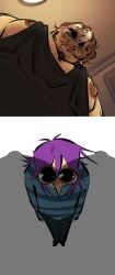 bara bileshroom chubby_male frost_bite looking_down male male_focus male_only meme meme_reference muscular muscular_chest muscular_male part_1 pec_pov_meme pecs purple_(game) purpleverse randall_purpura safe_for_work solo_male strongfat tank_top tate_frost yaoi yur_oc_like_this_(meme)