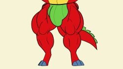 1boy 1boy, 2d_animation american_dragon:_jake_long animated balls_bigger_than_body box disney disney_channel game_console game_controller hyper_balls hyper_biceps hyper_cock hyper_muscles hyper_pecs hyper_penis jake_long long_penis male male, male_only muscle_growth no_sound penis_expansion proxol_(artist) red_dragon tagme video western_dragon wide_neck