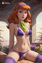 daphne blake from cartoon network by r34arts