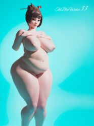 mei (overwatch) from overwatch by the blue widow33