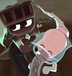 anon armor blowjob blush blush_lines connie_(dandy's_world) dandy's_world dandys_world femboy gay gay_anal gay_male gay_sex ghost ghost_blowjob ghost_girl homosexual homosexual_male homosexual_sex male male/female male/male male_penetrated male_penetrating male_penetrating_male monkiebrained oral oral_penetration pov punishedtooner saliva soulvester soulvester_(dandy's_world) viewer_pov