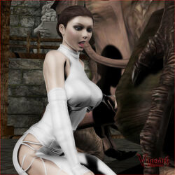 3d padme_amidala rancor star_wars vaesark