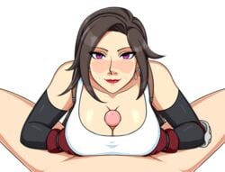 1boy1girl 1girls breasts color colored female final_fantasy final_fantasy_vii paizuri square_enix tagme tifa_lockhart town_of_passion unknown_artist unknown_character