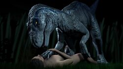 16:9 2020 3_toes 3d 3d_(artwork) ambiguous_gender ambiguous_on_human animated bestiality black_eyes blue_(jurassic_world) claws digital_media_(artwork) dinosaur dromaeosaurid duo erection feet female feral foot_fetish foot_play footjob genitals grass hand_on_chest hand_on_hand hi_res human human_on_feral interspecies jurassic_park jurassic_world kissing looking_at_another lying male male/ambiguous male/female male_on_feral mammal mp4 no_sound on_back outside penis plant reptile scalie sex sharp_teeth short_playtime teeth thepasserbye theropod toe_claws toes universal_studios velociraptor video widescreen yellow_sclera