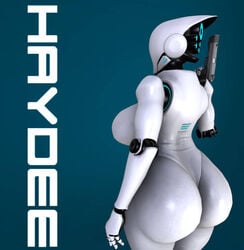 ass bottom_heavy bottomless breasts haydee haydee_(game) rafiler robot_girl tagme