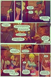 2girls comic english_text female female_only human jab laz_(madefromlazers) multiple_girls tagme text