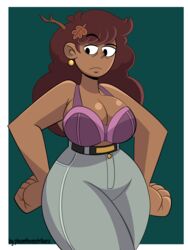 anne boonchuy from amphibia by phamthomstrikerx