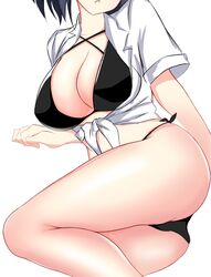 kujou sara from genshin impact by hoang zom