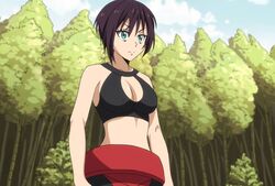 female high_resolution navel screen_capture screencap solo souka_(tensei_shitara_slime_datta_ken) standing stitched tagme tensei_shitara_slime_datta_ken