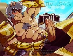 aldebaran bara hairy saint_seiya taurus_aldebaran taurus_harbinger yaoi