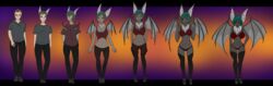 ass_expansion bat_girl brainwashing breast_expansion corruption female furry gender_transformation huge_breasts identity_death lingerie luxianne mtf_transformation species_transformation transformation transformation_sequence