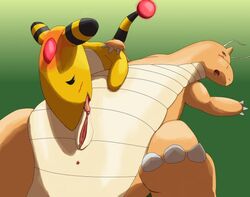 ampharos dragonite lazy_amp nintendo pokémon_(species) pokemon pokemon_(species)