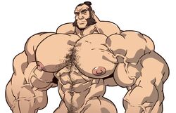 abs admiral_zhao avatar_the_last_airbender bara beard biceos big_muscles bodybuilder chest_hair facial_hair hairy_chest hairy_pecs happy_trail huge_muscles human hyper male male_focus male_only muscle muscles muscular muscular_arms muscular_back muscular_legs muscular_male muscular_thighs nipples nude pecs pubic_hair remert solo solo_male veiny_muscles