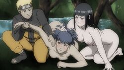 1boy 2girls age_difference arm_support before_sex blue_hair blunt_bangs blush breasts clothed clothed_male clothed_male_nude_female female femdom femsub guren_(naruto) hair_grab holding_arm hyuuga_hinata imminent_sex jacket light-skinned_female light-skinned_male light_skin long_hair male male_and_female_doms maledom mature mature_female milf multiple_doms multiple_girls naruto naruto_(series) naruto_shippuden nature nude older_female outdoors pale-skinned_female pale-skinned_male pale_skin pants pinned pinned_down ponytail purple_hair restrained short_hair straight teamwork temon tied_hair uzumaki_naruto yellow_hair younger_female younger_male