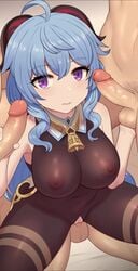 1girls 2d 3boys animated big_breasts blue_hair bouncing_breasts breasts caressing_testicles clothed clothed_female clothed_female_nude_male clothing cum cum_in_pussy cum_inside cum_on_face cum_on_hair cumshot ejaculation erection female gangbang ganyu_(genshin_impact) genshin_impact group group_sex handjob human large_breasts lk long_video male multiple_boys nipples nt00 nude nude_male penetration penis penis_in_pussy reverse_cowgirl_position see-through see-through_clothing sex shorter_than_30_seconds sound straight testicles uncensored vaginal vaginal_penetration vaginal_sex video webm