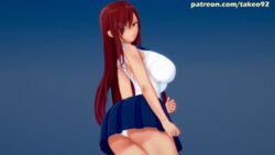 erza scarlet from fairy tail by takeo92
