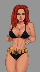 1girls big_breasts bikini black_widow_(marvel) breasts cleavage clothed drawingthings12 edit edited female female_only green_eyes huge_breasts large_breasts looking_at_viewer marvel marvel_cinematic_universe marvel_comics natasha_romanoff red_hair scarlett_johansson small_bikini smile smiling_at_viewer solo sunsetriders7 swimsuit swimwear two_piece_swimsuit