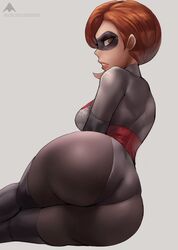 2021 alamanderarts armwear ass ass_focus big_ass big_butt bottom_heavy bubble_ass bubble_butt clothed clothing curvaceous curvy dat_ass disney elastigirl eyewear footwear handwear helen_parr huge_ass legwear leotard mask masked_female mature_female mature_woman milf pantyhose pawg pixar pixar_mom round_ass smooth_skin solo superhero_costume superheroine the_incredibles the_incredibles_2 thick thick_ass tights wide_hips