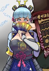 kamisato ayaka from genshin impact by angelicsavior1