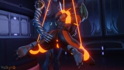 3d ass bondage female mag_(warframe) valkyr_(warframe) valkyrq warframe