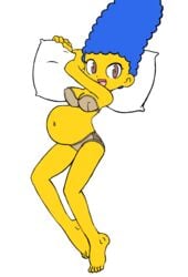 (original_artist_tbd) belly female marge_simpson pregnant sallyx the_simpsons transparent_background