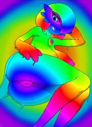 1girls aiex314 animated breasts butt colorful epilepsy_warning extreme_color female female_focus female_gardevoir female_only gardevoir liquid looking_at_viewer looking_back nintendo no_sound pokémon_(species) pokemon pokemon_(species) pokemon_rse presenting_hindquarters presenting_pussy psychedelic pussy rainbow rainbow_background rainbow_body rear_view seizure_warning slime_gardevoir smiling smiling_at_viewer solo these_eddibles_aint_shi- video vrisoka