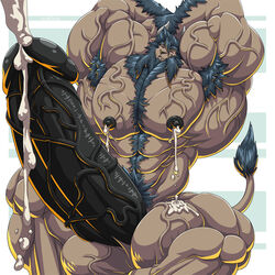 abs arms_up biceps bodybuilder bunnywolf climax cum cum_shot cumming cumshot furry furry_only hyper hyper_balls hyper_genitalia hyper_muscles hyper_penis hyper_testicles male male_focus male_only muscle muscles muscular muscular_anthro muscular_arms muscular_ass muscular_back muscular_legs muscular_male muscular_thighs nipples pecs veins veiny_muscles veiny_penis wolfiecanem