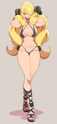 cynthia (pokemon) from nintendo by nac000