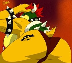 bowser female female_bowser mario_(series) panties property rule_63 slypon tagme thong underwear