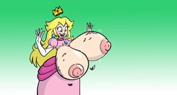 princess peach from mario (series) by artist request