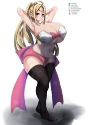 1girls alternate_breast_size big_breasts bimbo blonde_hair breasts bursting_breasts cleavage fire_emblem fire_emblem_awakening gigantic_breasts green_hair happy hips huge_breasts huge_hips huge_thighs hyper_breasts large_breasts long_hair looking_at_viewer massive_breasts nowi_(fire_emblem) smile solo sweat tagme thick_thighs thighhighs thighs tomodachi_(tomofanart) underboob wide_hips