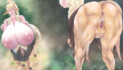 absurd_res animal_ears animal_humanoid animal_pussy animal_tail anus areola ass big_areola big_breasts big_butt big_nipples breasts censored centaur centauress centorea_shianus clothed clothing equid equid_humanoid equid_taur equine equine_humanoid exposed_breasts female genitals hi_res hooves huge_breasts huge_nipples humanoid humanoid_taur mammal mammal_humanoid mammal_taur monster_girl monster_girl_(genre) monster_musume monster_musume_no_iru_nichijou nipples ogura_anko partially_clothed pussy solo tail_aside taur thick_thighs wide_hips