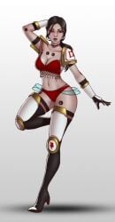 1girls adeptus_astartes black_carapace black_hair bra choker cleavage female female_only female_space_marine gauntlets high_heels imperium_of_man panties pauldrons pinup power_armor rule_63 solo solo_female space_marine standing tagme themaestronoob warhammer_(franchise) warhammer_40k white_scars_(warhammer_40k)