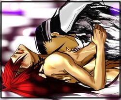 abarai_renji bleach byakuya_kuchiki kuchiki_byakuya renji_abarai tagme yaoi