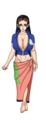 dragexd female female_only nico_robin one_piece sarong tagme