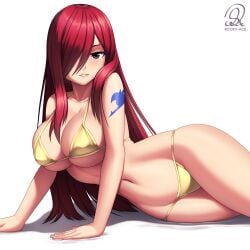 erza scarlet from fairy tail by rocky-ace