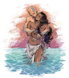 aang from avatar the last airbender by beerenfuchs