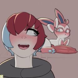 2d_(artwork) animal_genitalia audible_creampie big_ass big_penis cum_down_throat cum_in_mouth cum_in_pussy cum_inside feral feral_on_female feral_penetrating gigantic_ass gigantic_breasts huge_ass huge_cock penny_(pokemon) pokemon pumping_cum smugbluefaun sound sylveon tagme throat_fuck through_clothes video x-ray