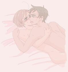 antonio_fernandez_carriedo axis_powers_hetalia lovino_vargas male_only romano_(hetalia) spain_(hetalia) tagme yaoi