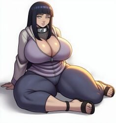 hyuuga hinata from naruto by brasil louco