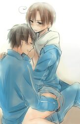 anal anal_sex antonio_fernandez_carriedo axis_powers_hetalia gym_uniform lovino_vargas male_only romano_(hetalia) spain_(hetalia) tagme yaoi