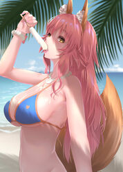 tamamo no mae (fate) from fate (series) by camekame