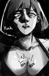 1girls bra breasts cleavage comic despair driving female kinsey_(strayafterdark) strayafterdark tagme